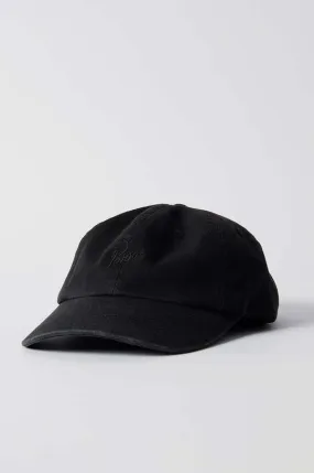 by Parra cotton baseball cap Signature 6 Panel Hat black color with an application 52365