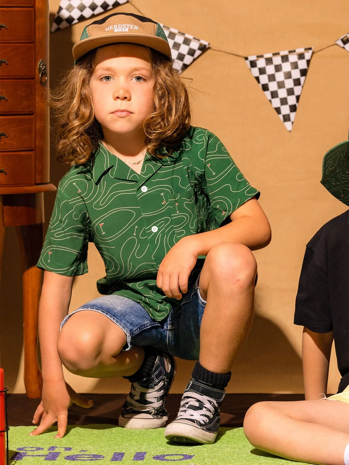 Caddie Short Sleeves Buttondown Shirt (Boys 2-7)