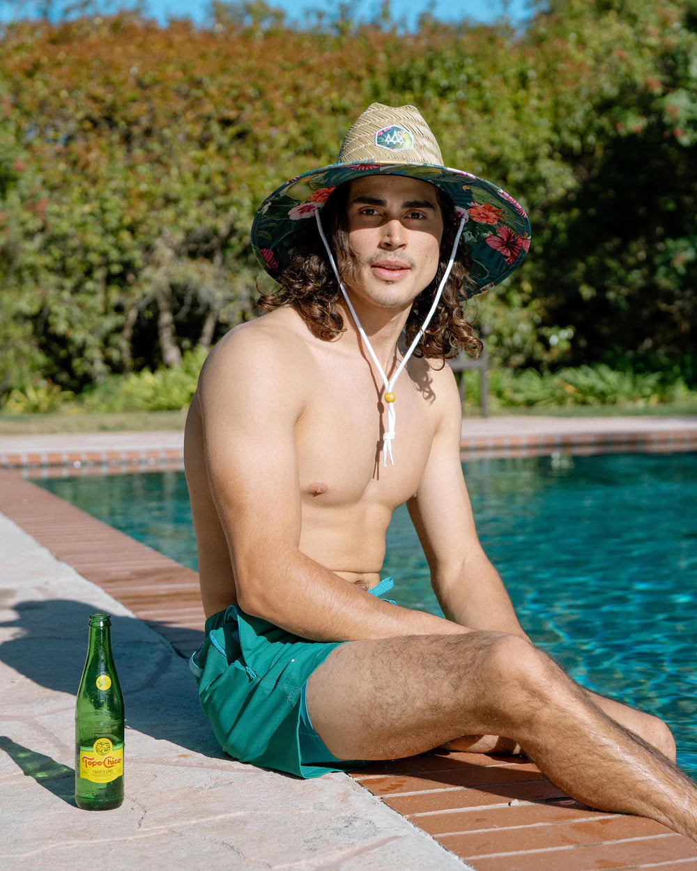 Caicos Straw Lifeguard Hat