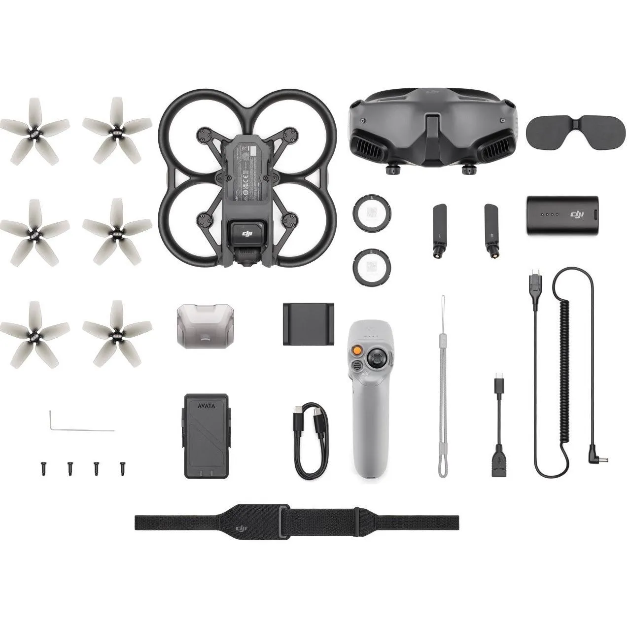 DJI Avata Drone Pro-View Combo Bundle DJI Motion Controller 2/Goggles 2