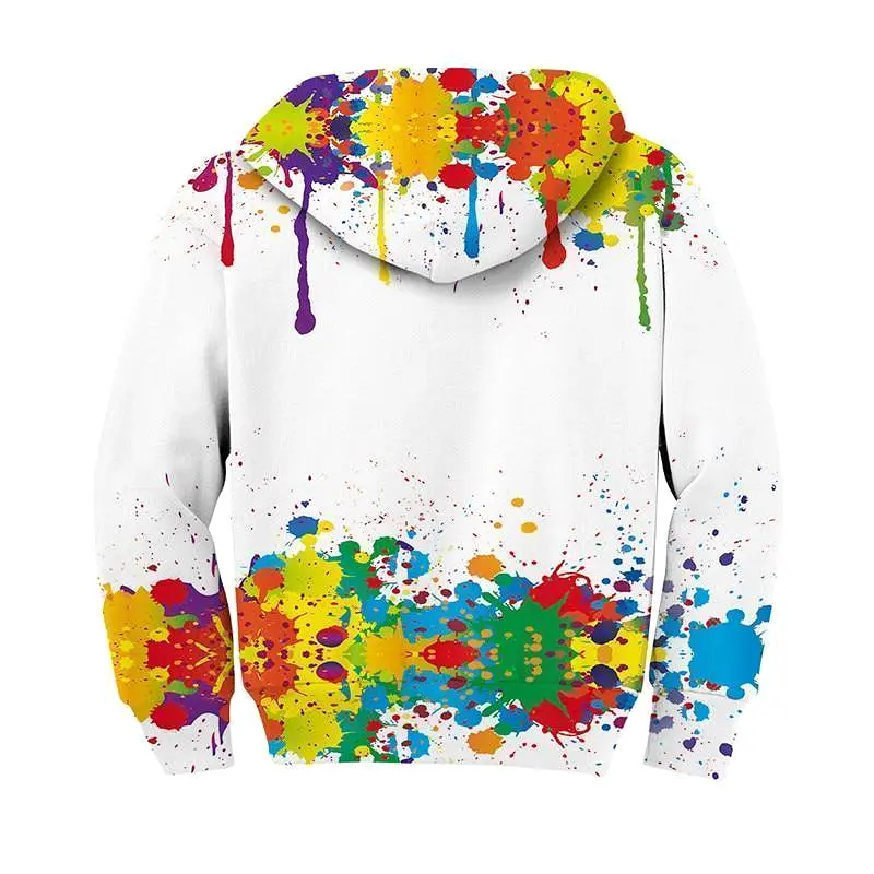 Dripping Paint Kids Hoodies