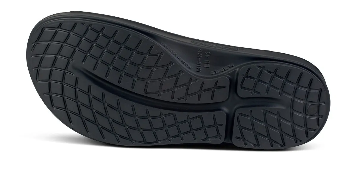 FJ X OOFOS Men's OOahh Sport Slide Sandal - Black