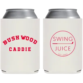 Golf Bushwood Caddie Koozie White O/S