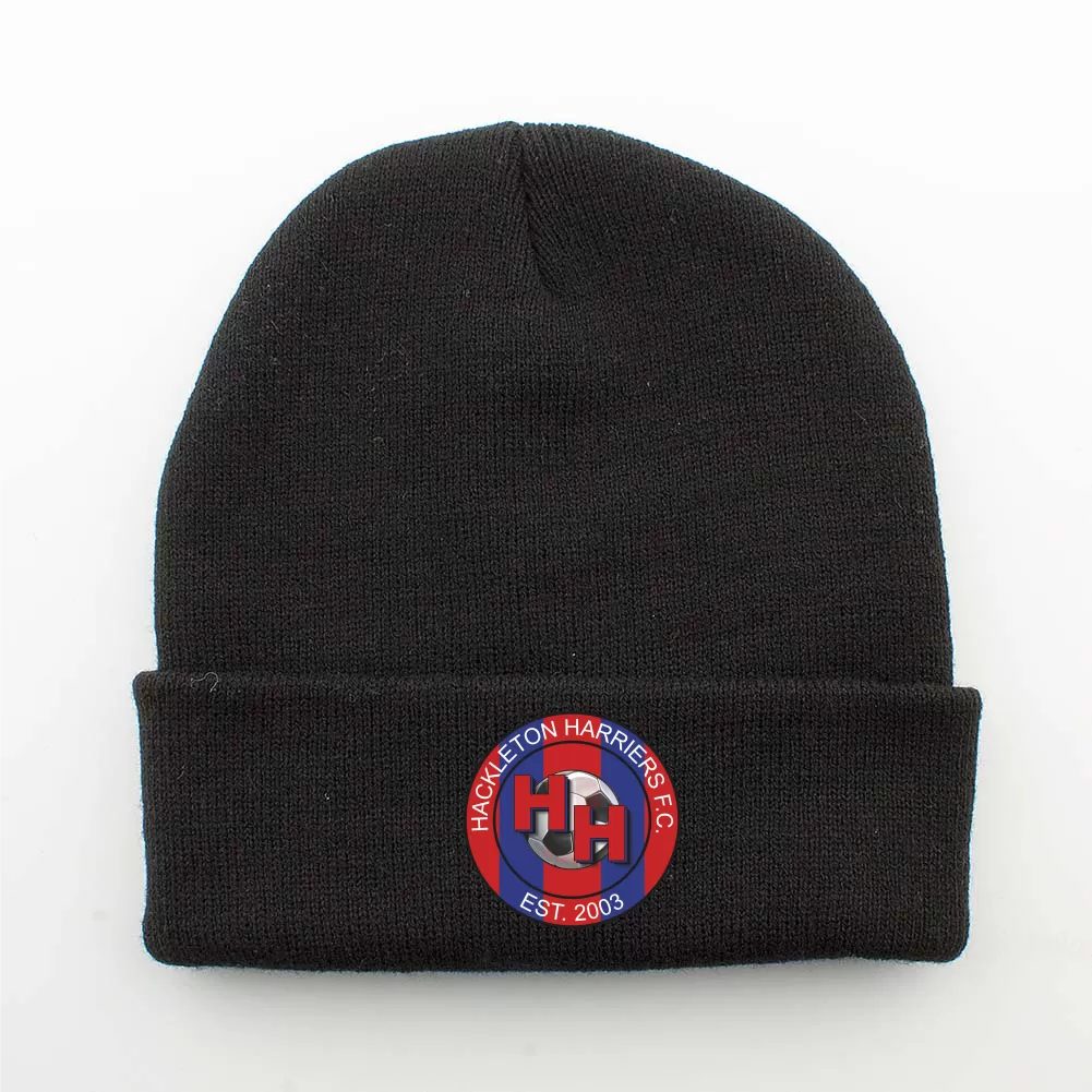 Hackleton Harriers F.C Cuffed Beanie Hat