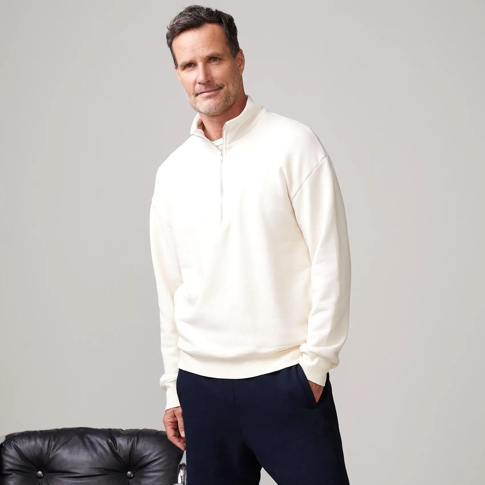 Half Zip Sweatshirt