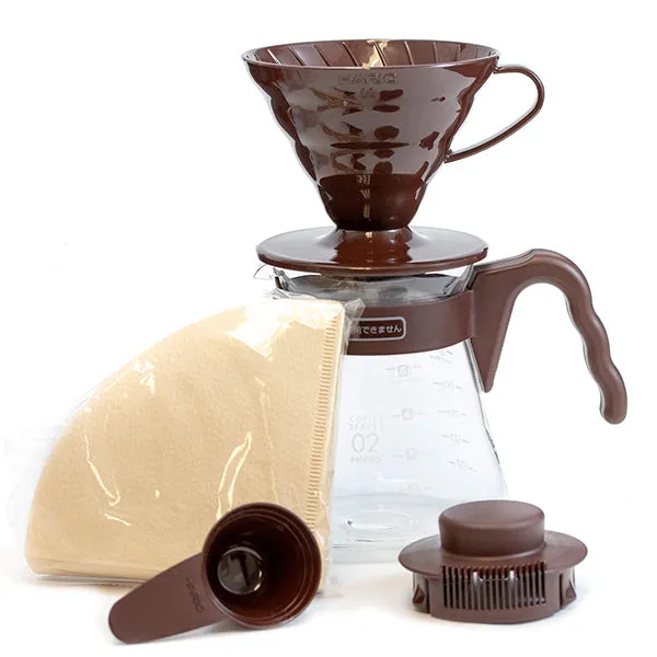 Hario V60 Brewing Kit w/ Hario Skerton Plus