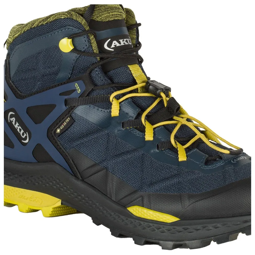 Hiking shoes Aku ---Rocket Mid Gtx Blue Mustard