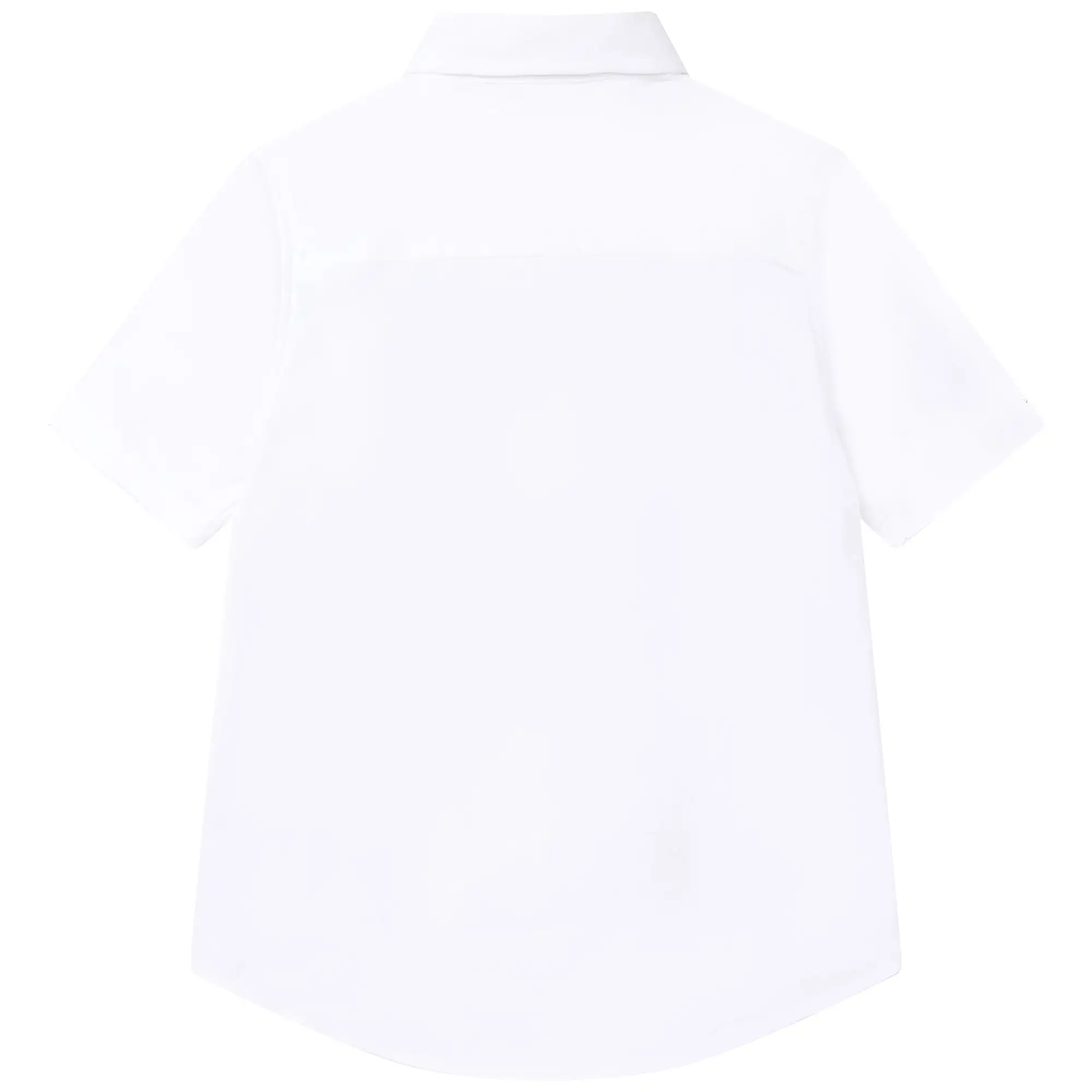 Hugo Boss Boys S/S Dress Shirt_ White J25N63-10B