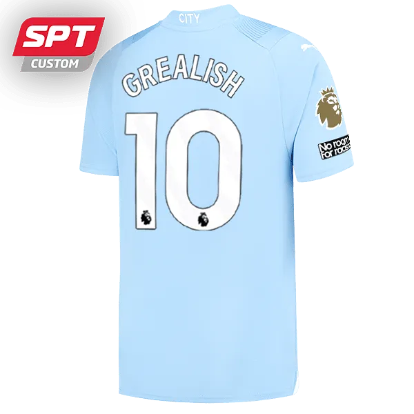 Jack Grealish #10 Manchester City Adults Home Jersey - 2023/24