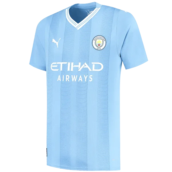 Jack Grealish #10 Manchester City Adults Home Jersey - 2023/24