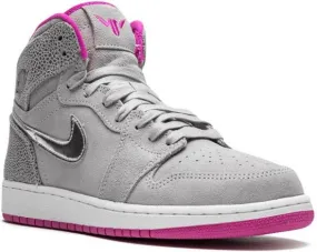 Jordan Kids Air Jordan 1 Retro High sneakers Grey