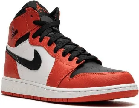 Jordan Kids Air Jordan 1 Retro High sneakers Red