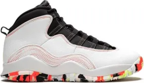 Jordan Kids Air Jordan 10 Retro Ember Glow sneakers White