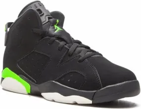 Jordan Kids Air Jordan 6 Retro Electric Green sneakers Black