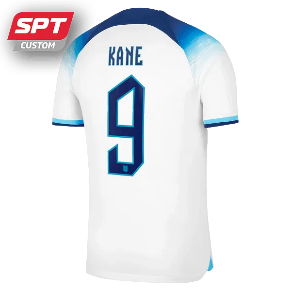 Kane #9 - Nike England Adults Home Jersey