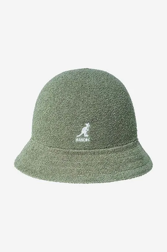 Kangol reversible hat green color