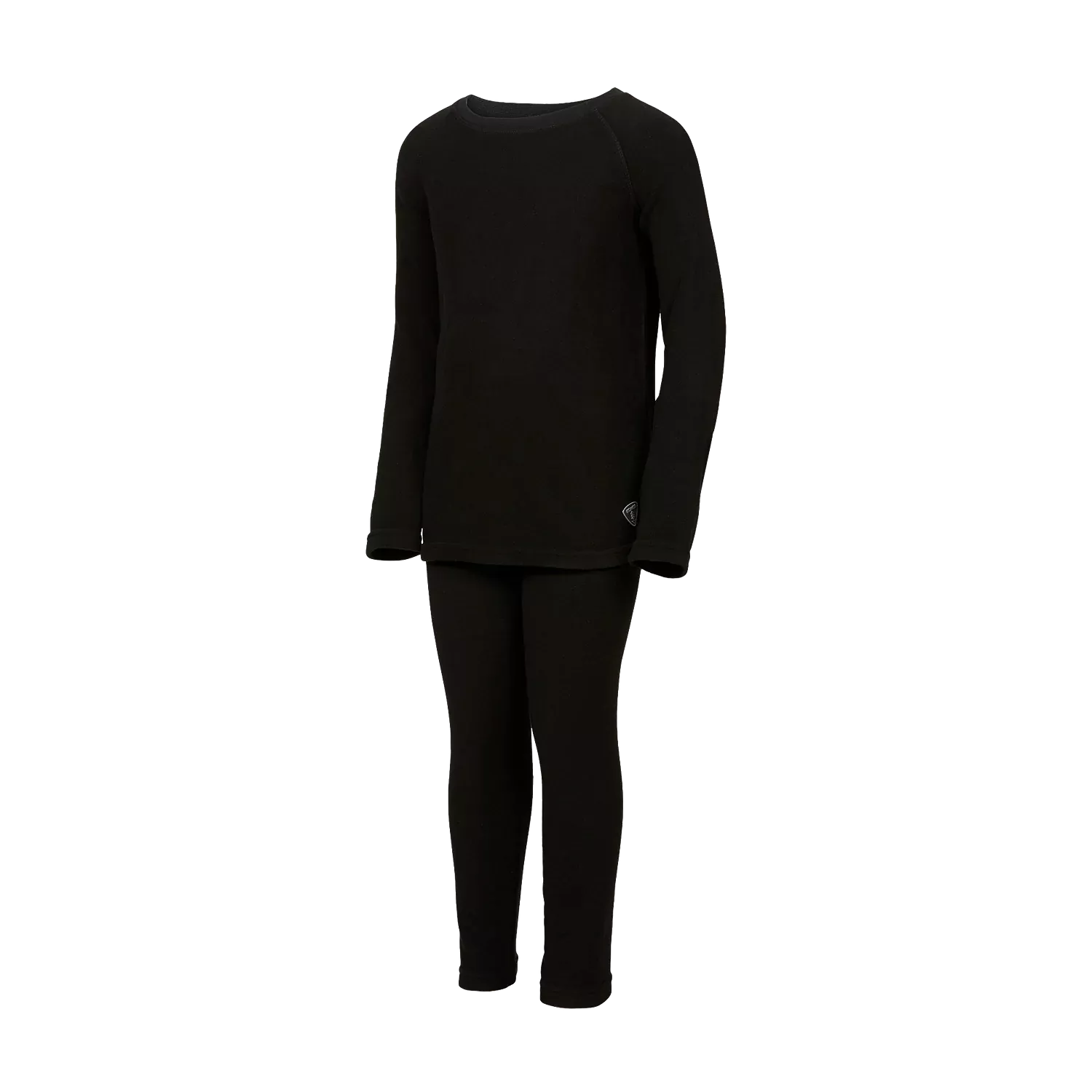 Kombi Black Cozy Fleece Base Layer Set