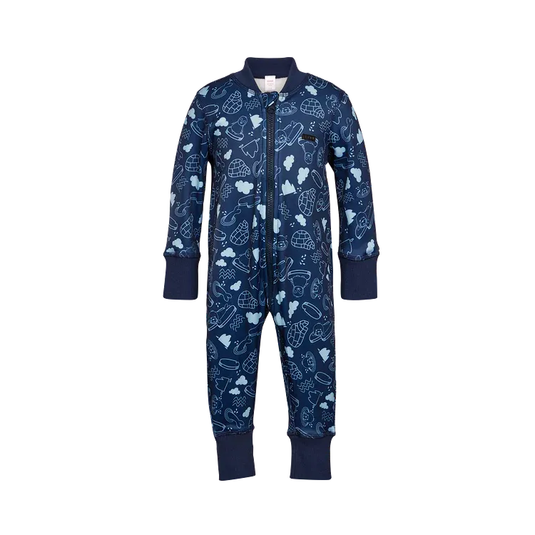 Kombi Dark Navy Pack Ice Velvet Fleece One Piece