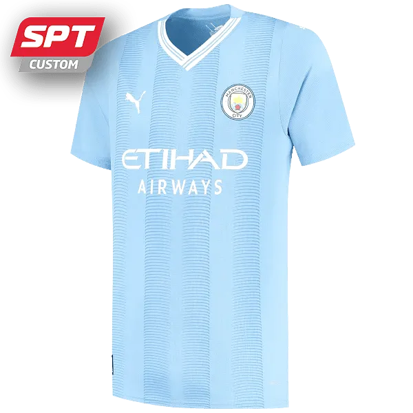 Manchester City Authentic Adults Home Jersey - 23/24