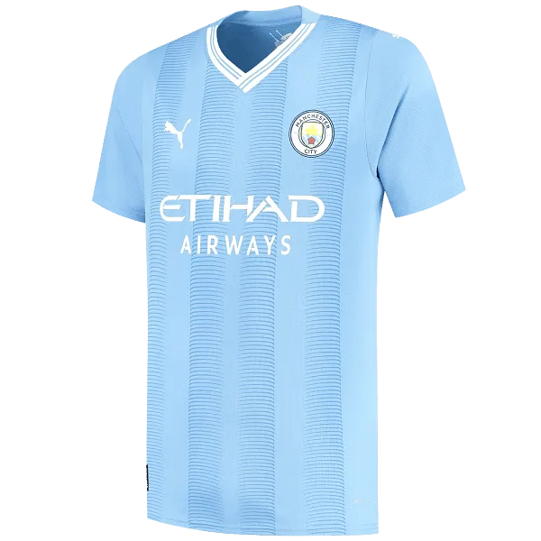 Manchester City Authentic Adults Home Jersey - 23/24