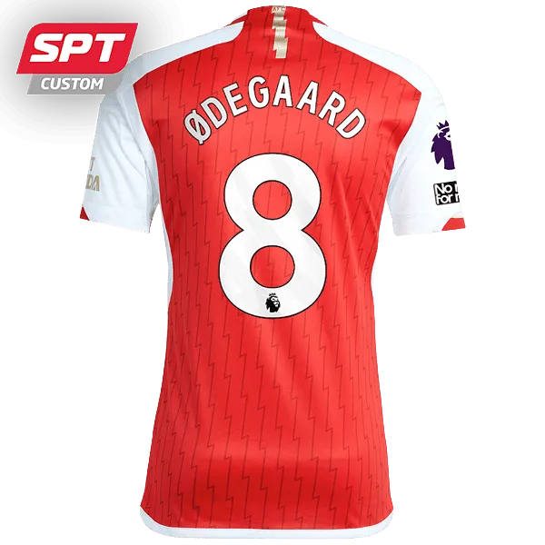 Martin degaard #8 Arsenal FC Adults Home Jersey - 2023/24