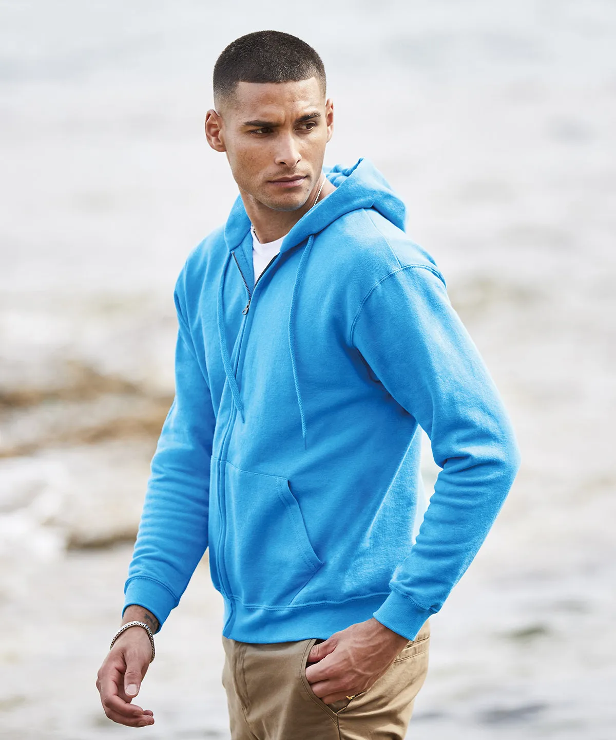 Mens Hoodies - Zip Up (Fruit of the Loom) ~ SS222