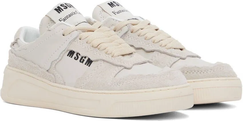 MSGM Gray ACBC Edition Fantastic Sneakers