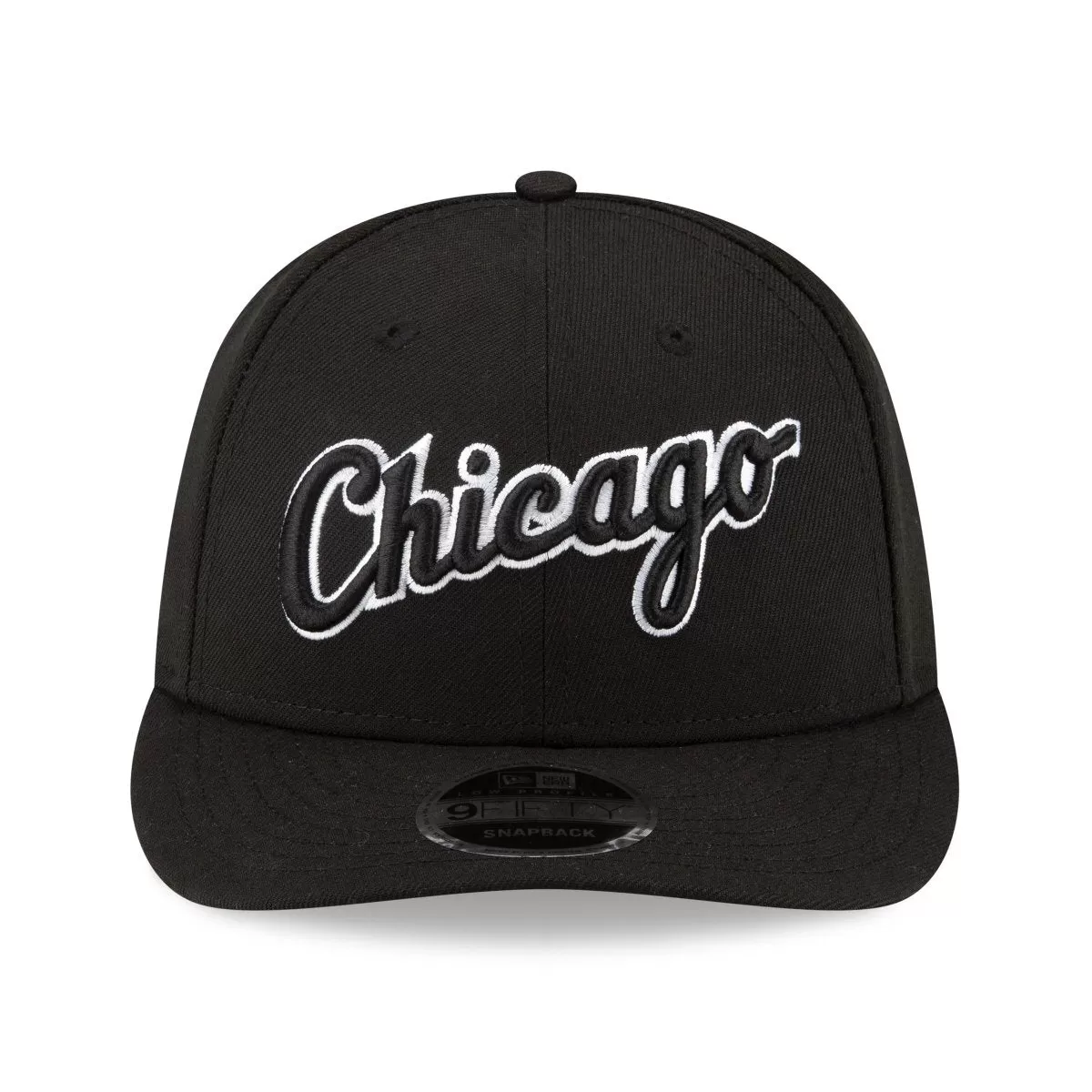 New Era X Felt Chicago White Sox Low Profile 9FIFTY Snapback Black