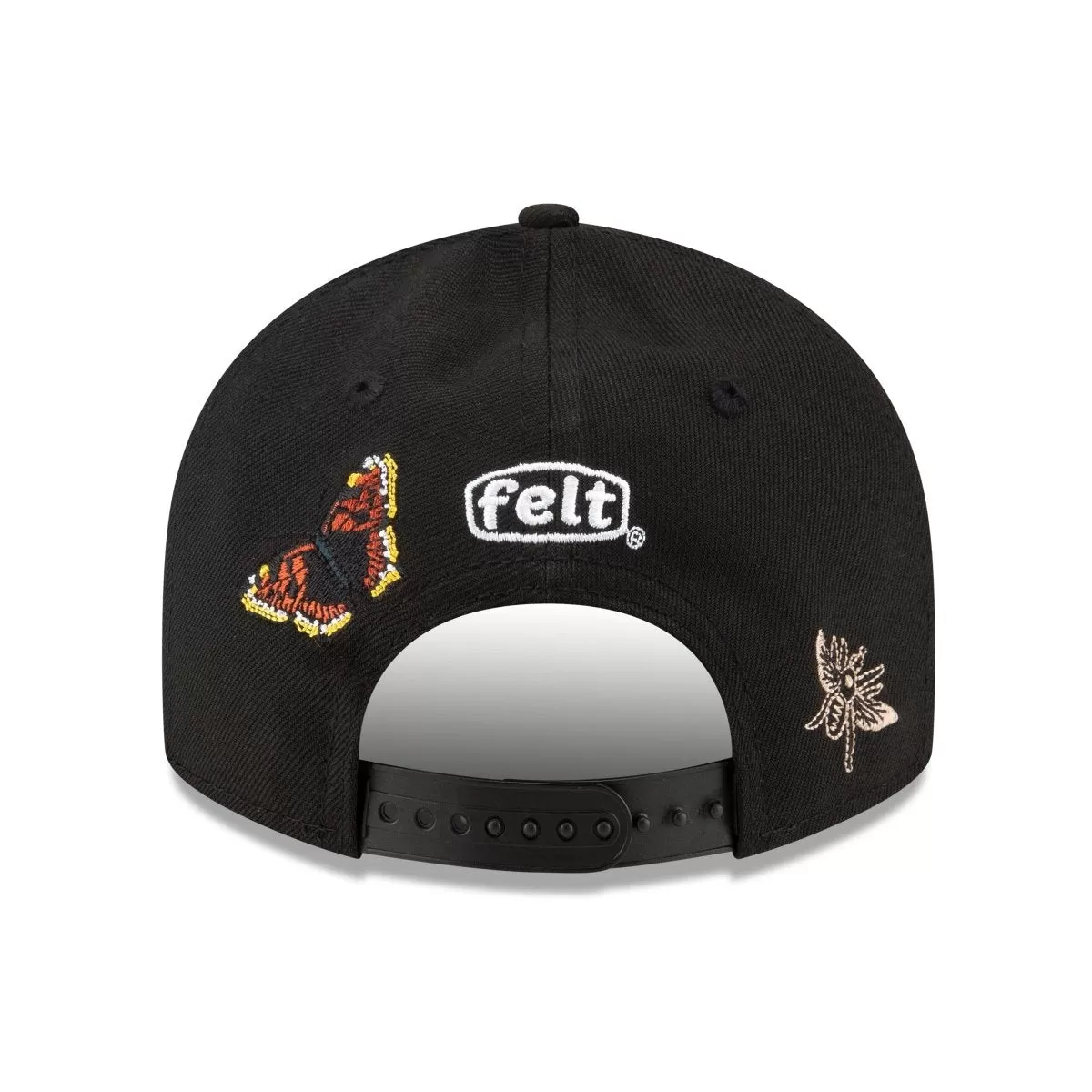 New Era X Felt Chicago White Sox Low Profile 9FIFTY Snapback Black