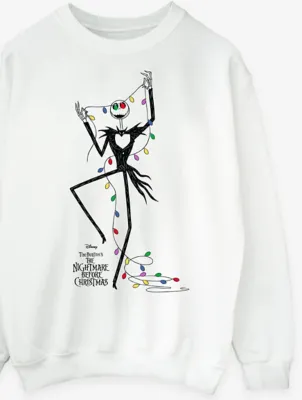 NW2 The Nightmare Before Christmas Lights Mens Sweatshirt | Sweatshirts & Hoodies | George at ASDA