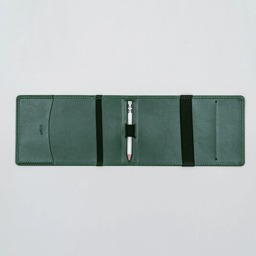 Personalised Premium Golf Scorecard Holder (Olive Green)