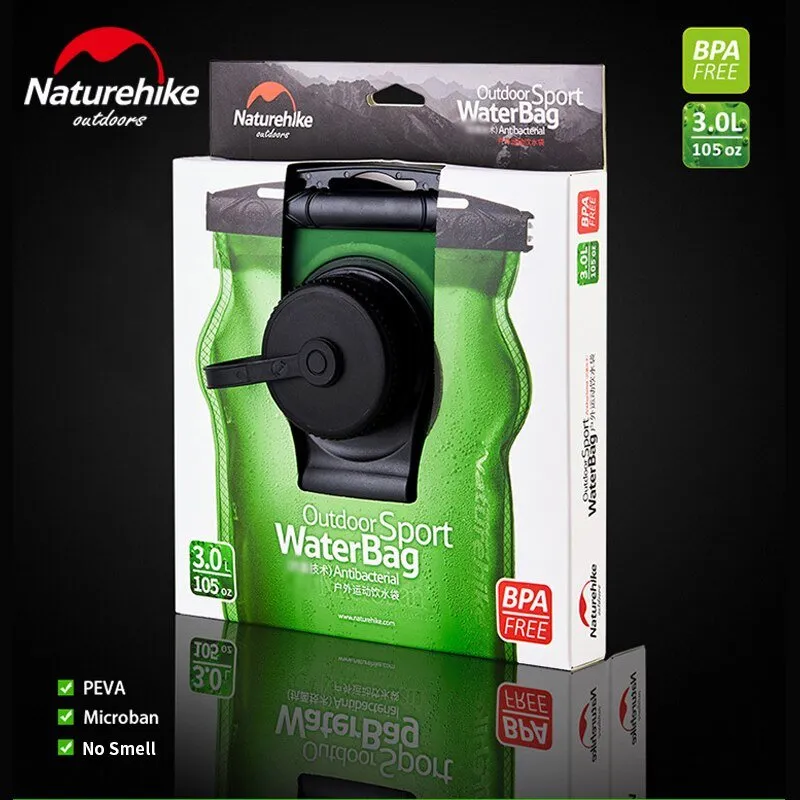 Poche à eau sans BPA pliable 3L 260g NatureHike - NH30Y030-D