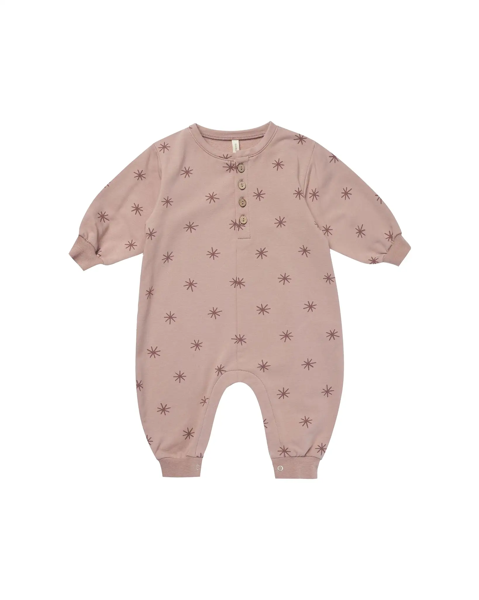 Quincy Mae - Snow Star Fleece Jumpsuit