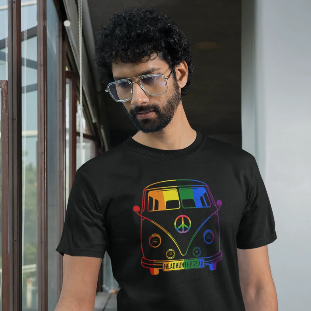 Rainbow Bus T-Shirt