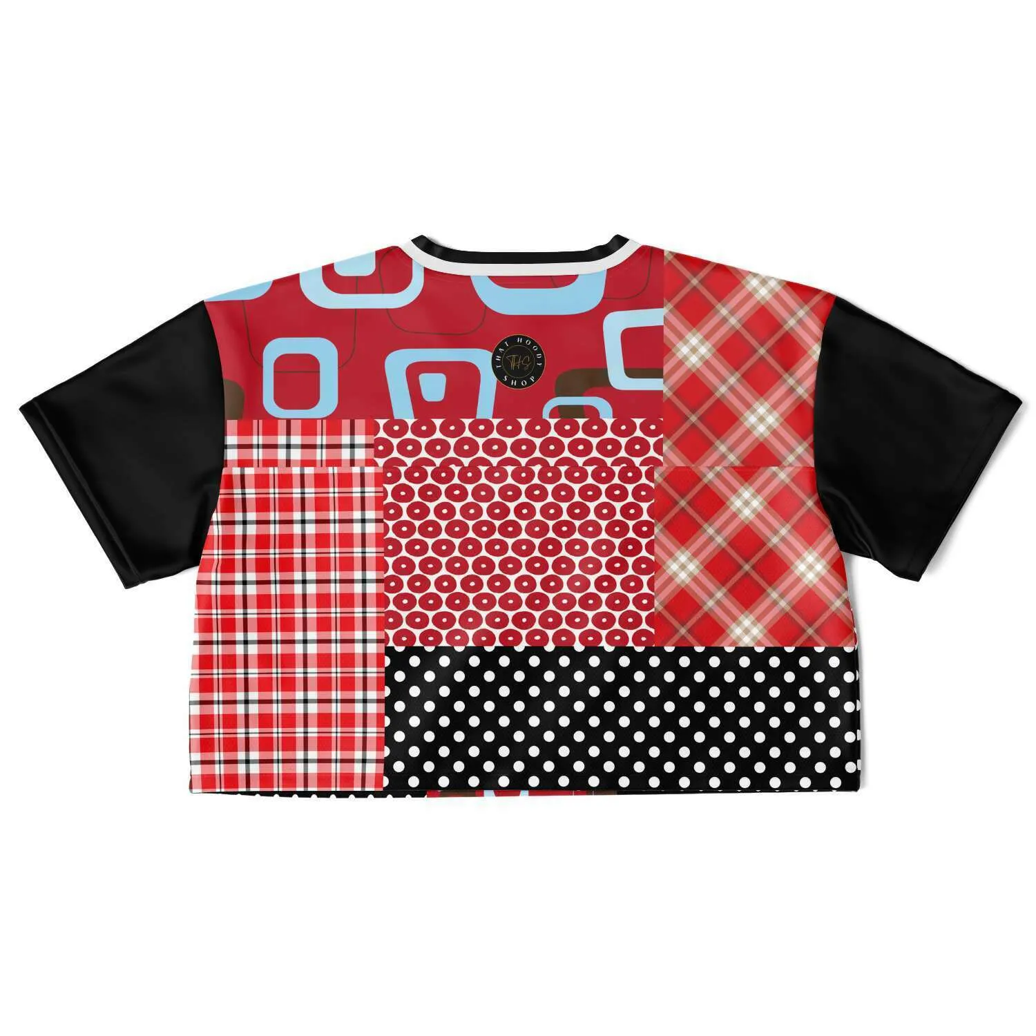 Red Pacific Palisades Crop Jersey