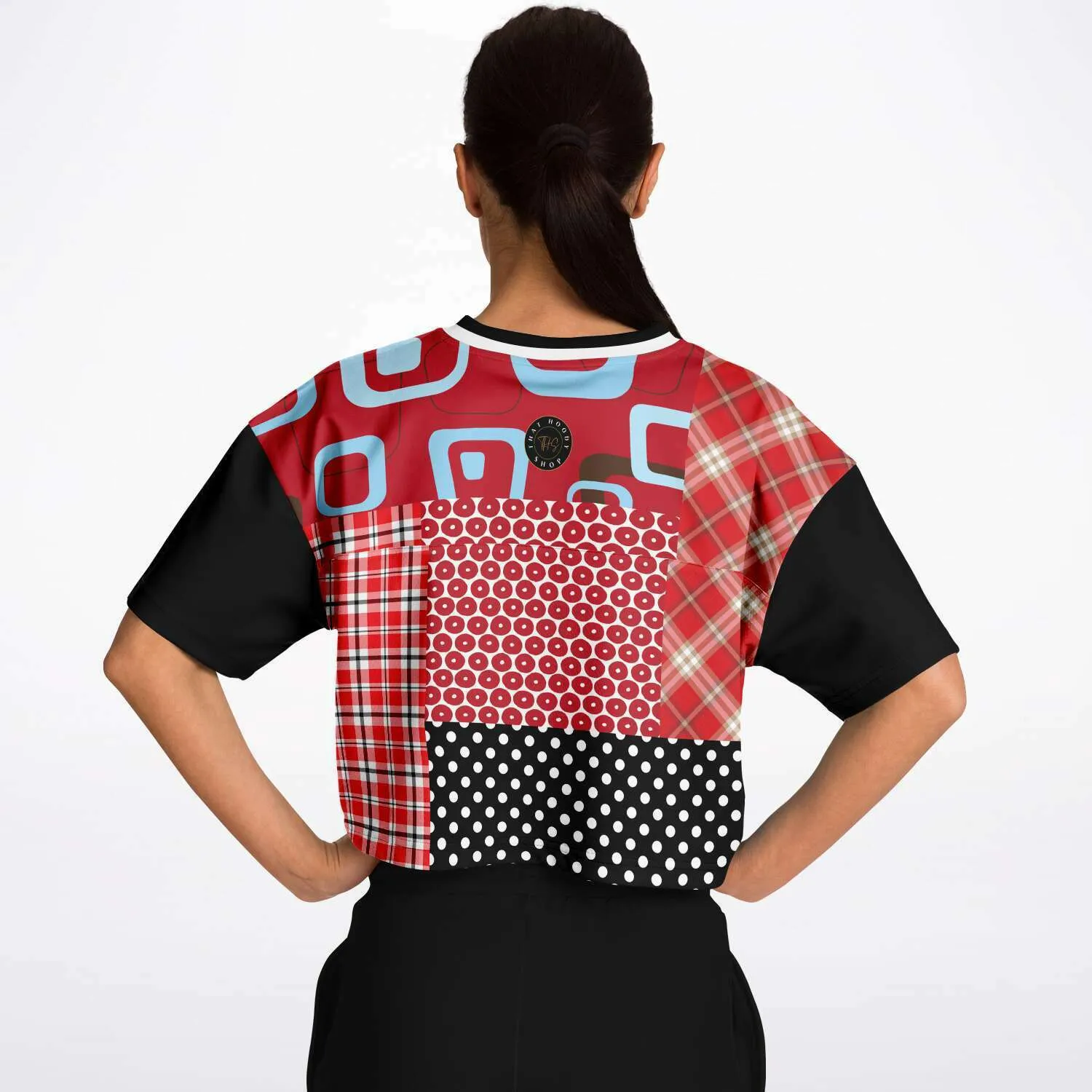 Red Pacific Palisades Crop Jersey