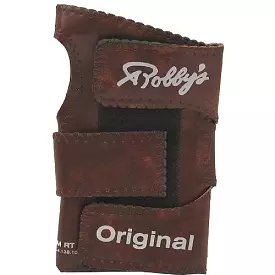 Robbys Vinyl Brown Bowling Glove