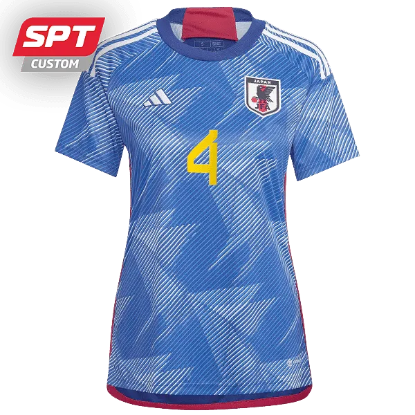 Saki Kumagai # 4 Japan National Womens Home Jersey - 2023