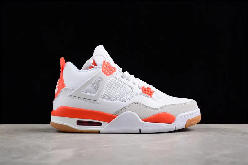 SB AIR JORDAN 4 PINE GREEN WHITE/ORANGE