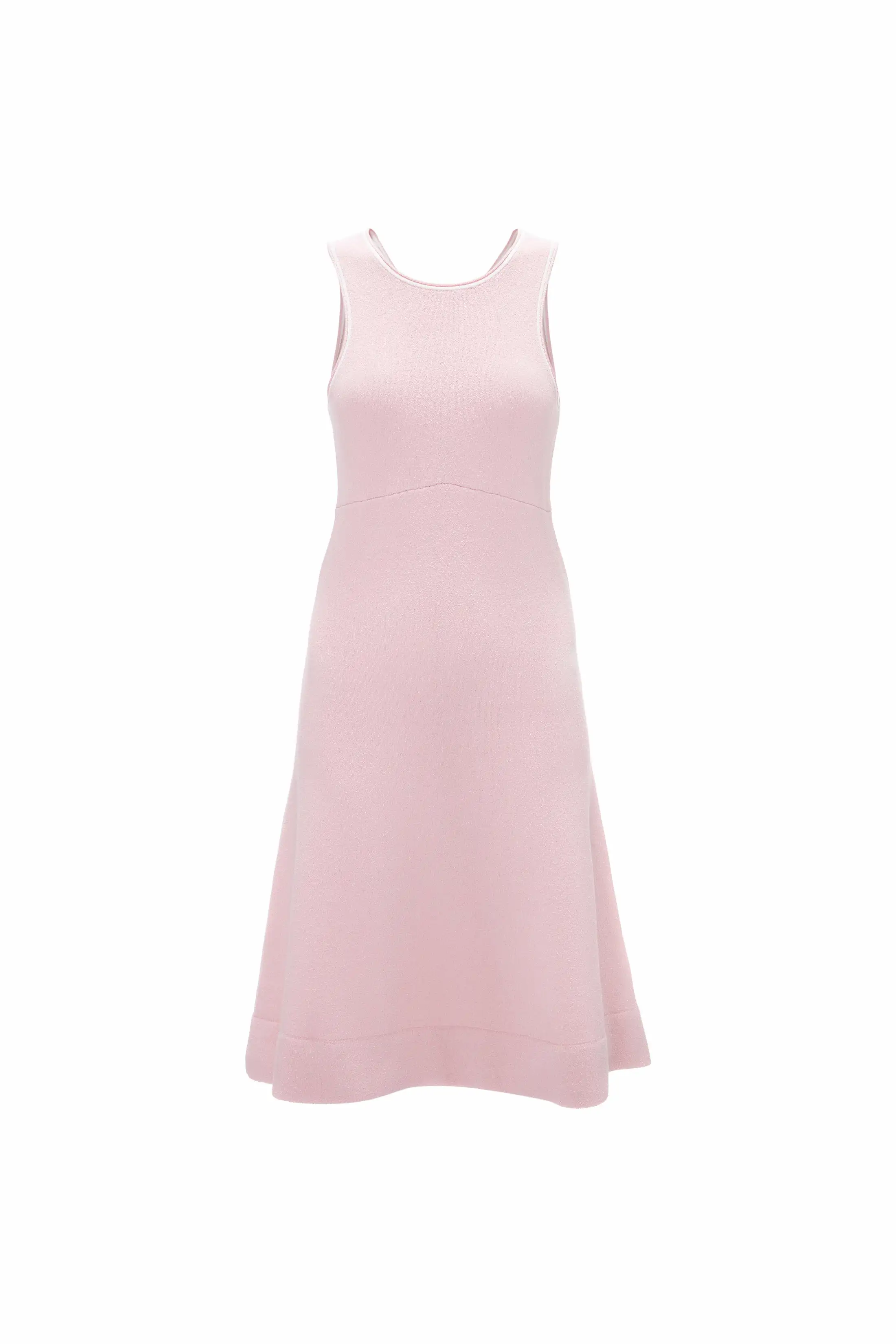 Sleeveless Tank Dress In Orchid