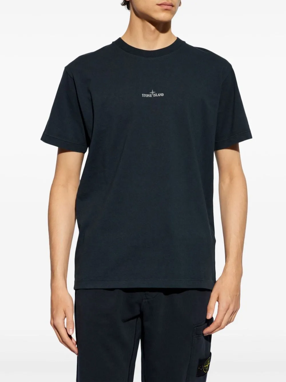 Stone Island - T Shirt navy Compass