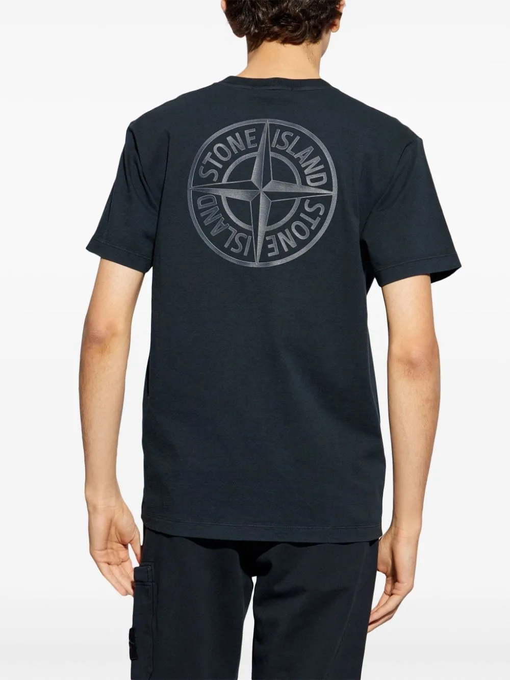 Stone Island - T Shirt navy Compass