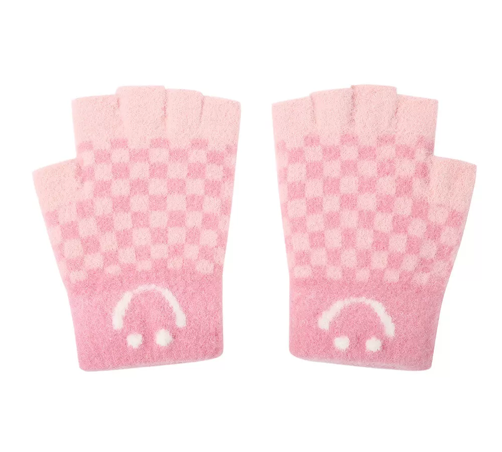 TARRAMARRA Kids Knit Fingerless Ultra Plush Knit Gloves