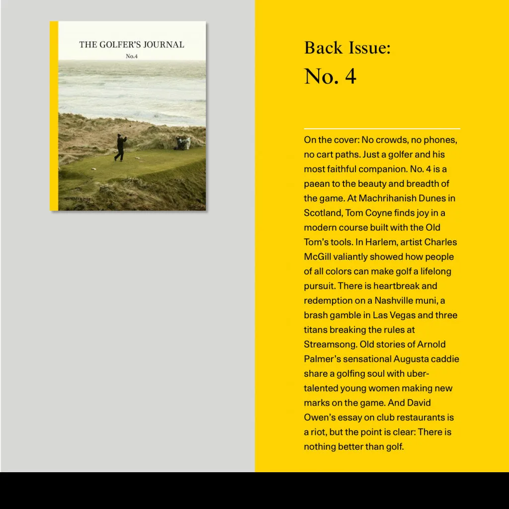 The Golfers Journal No. 04