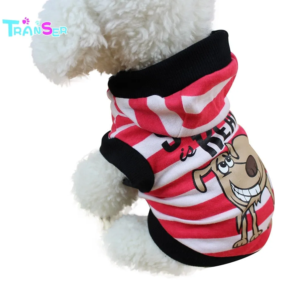 Transer Clothing For Dog Winter Hoodies