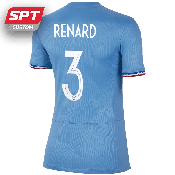 Wendie Renard #3 France National Womens Home Jersey - 2023