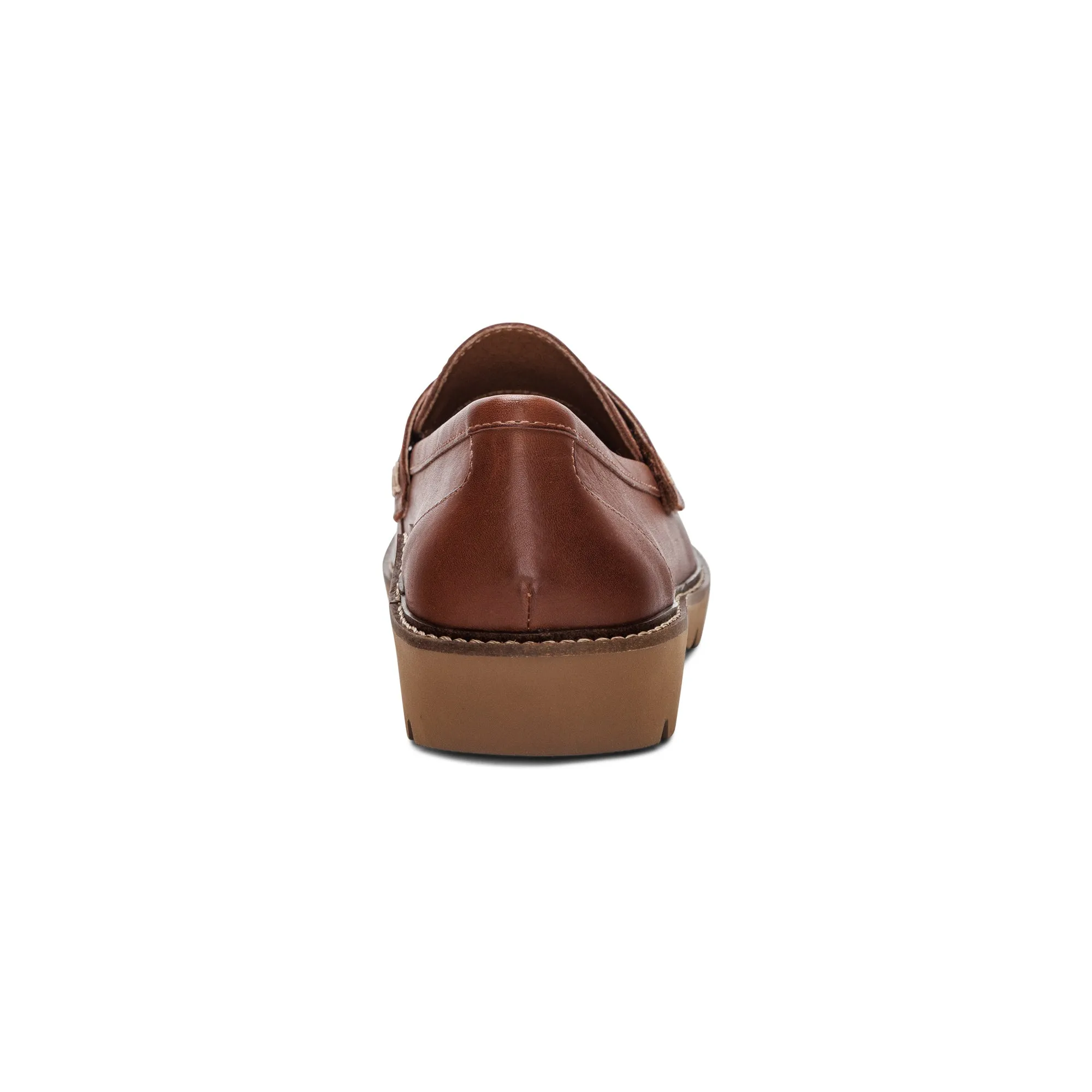 Women 's Aetrex Collette Arch Support Loafer Color: Cognac