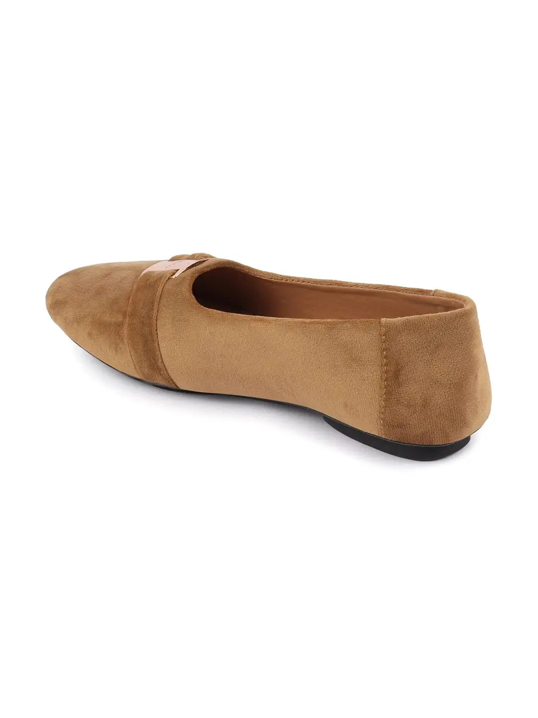 Women Sultan Buckle Slip On Ballerina