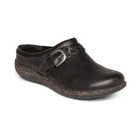 Women's Aetrex Libby Comfort Clog Color: Black