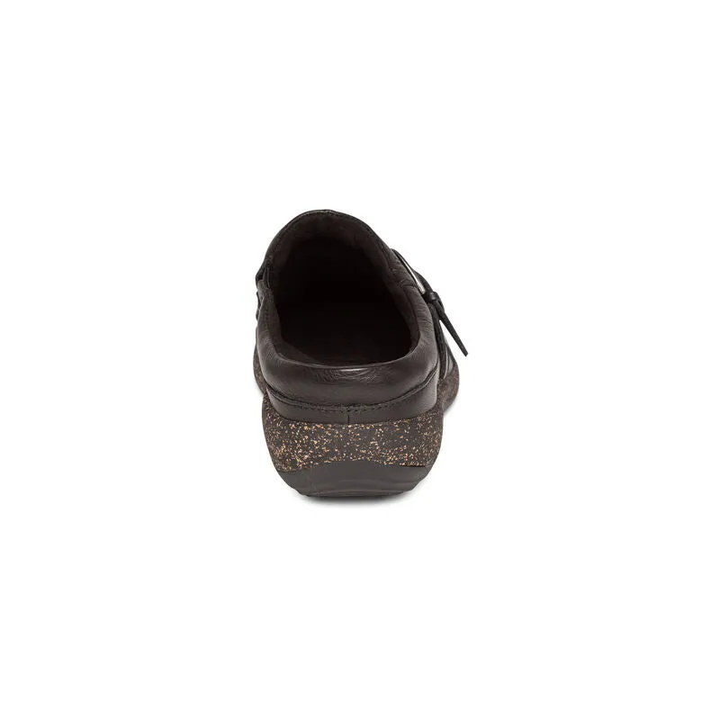 Women's Aetrex Libby Comfort Clog Color: Black